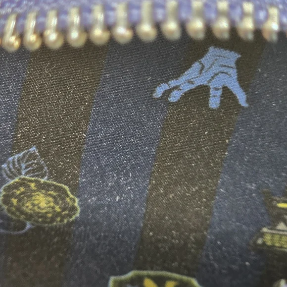 Loungefly Wednesday Addams Nevermore Phosphorescent Mini Backpack Nwt - Picture 7 of 7